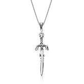 Collier homme Silver Sword